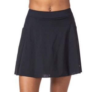 Terry Indie Cycling Bike Skort/Skirt Black A-Line Size Large